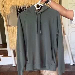 Lululemon Men’s Smooth Spacer Classic Fit Pullover Hoodie- Size M- Green